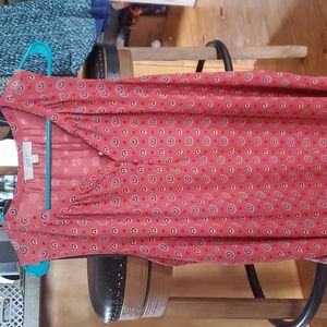 Loft XL sleeveless blouse